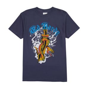 Dagger Snake Tee - Navy
