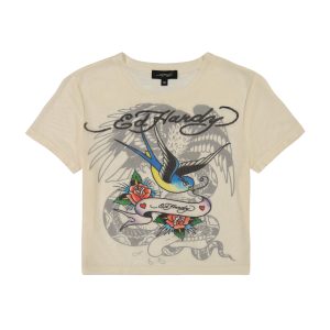 Mesh Swallow Baby Tee