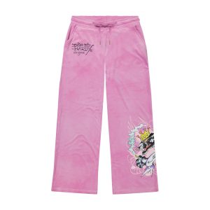 Panther Crown Velour Sweatpants